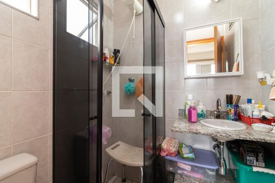 Banheiro da Suíte de apartamento à venda com 2 quartos, 226m² em Parada Inglesa, São Paulo