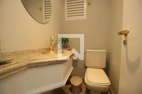 Lavabo de apartamento para alugar com 3 quartos, 286m² em Jardim Fonte do Morumbi, São Paulo