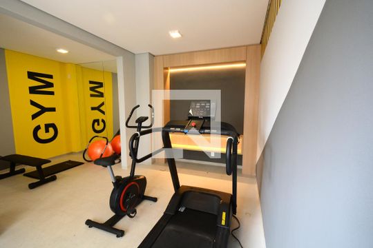 Área comum - Academia de apartamento para alugar com 2 quartos, 37m² em Socorro, São Paulo