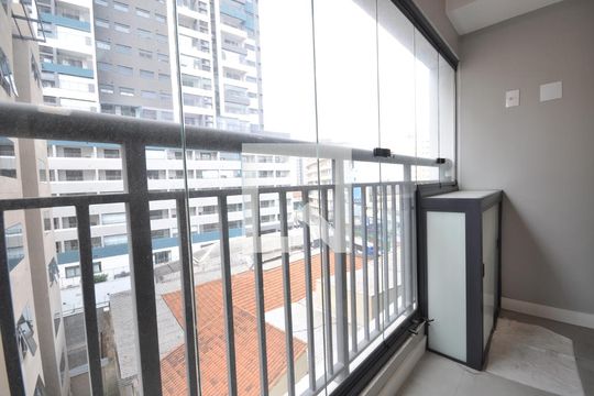 Sacada da Sala/Quarto de apartamento à venda com 1 quarto, 28m² em Tucuruvi, São Paulo