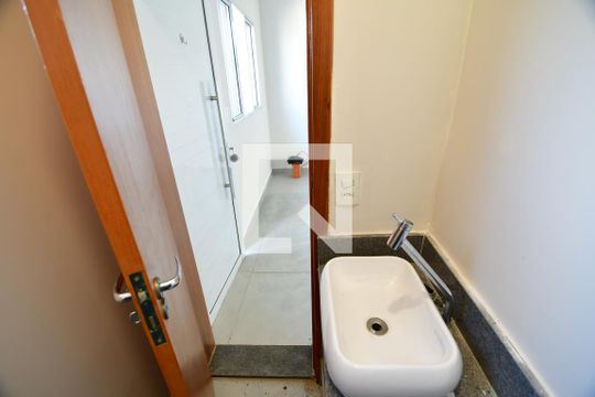 Lavabo de casa de condomínio para alugar com 3 quartos, 96m² em Loteamento Alphaville Campinas, Campinas