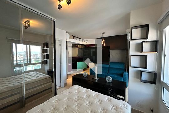 Quarto de apartamento à venda com 1 quarto, 36m² em Barra Funda, São Paulo