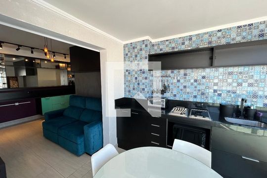 Varanda gourmet de apartamento à venda com 1 quarto, 36m² em Barra Funda, São Paulo