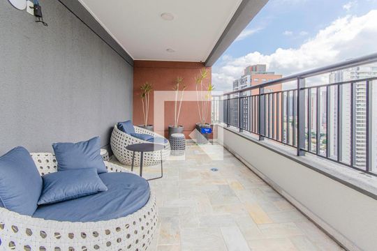 Área comum - Rooftop de kitnet/studio à venda com 1 quarto, 28m² em Vila Dom Pedro I, São Paulo