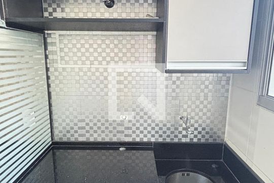 Área de Serviço de apartamento à venda com 2 quartos, 52m² em Utinga, Santo André