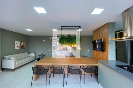 Área comum de apartamento à venda com 2 quartos, 55m² em Jk, Contagem