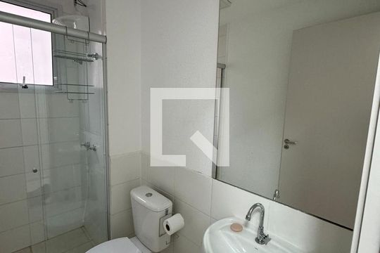 Banheiro  de apartamento à venda com 2 quartos, 55m² em Jk, Contagem