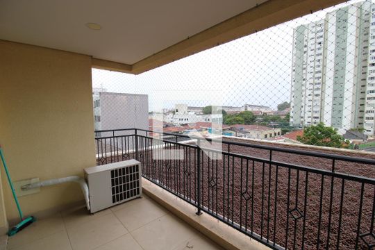 Sala - Varanda de apartamento para alugar com 1 quarto, 45m² em Santana, São Paulo
