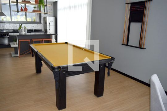 Área comum de kitnet/studio para alugar com 1 quarto, 27m² em Cerqueira César, São Paulo