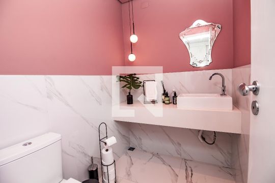 Lavabo de apartamento à venda com 4 quartos, 221m² em Perdizes, São Paulo