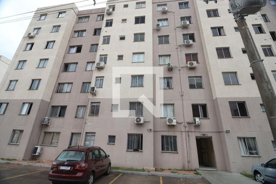Fachada do bloco de apartamento à venda com 2 quartos, 50m² em Mato Grande, Canoas