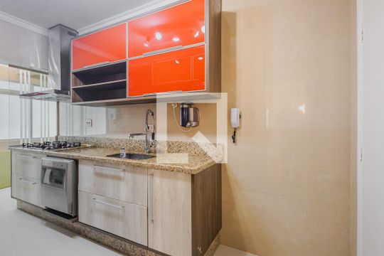 Cozinha de apartamento à venda com 2 quartos, 97m² em Jardim Paulista, São Paulo
