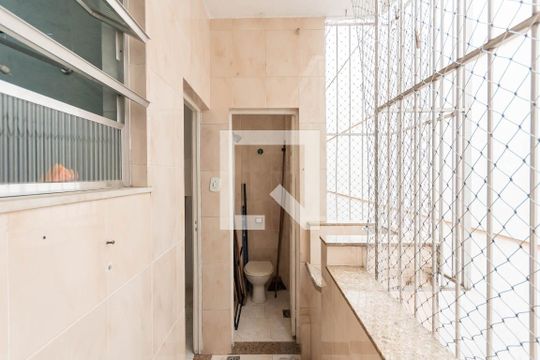 Área de Serviço de apartamento para alugar com 3 quartos, 90m² em Grajaú, Rio de Janeiro