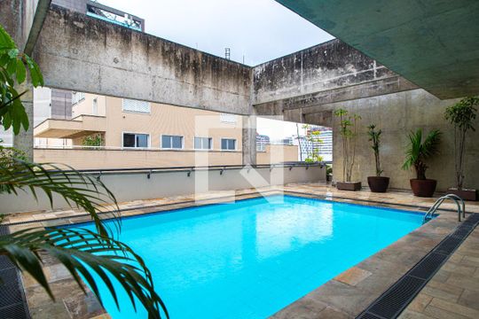 Área comum - Piscina de apartamento para alugar com 1 quarto, 45m² em Bela Vista, São Paulo