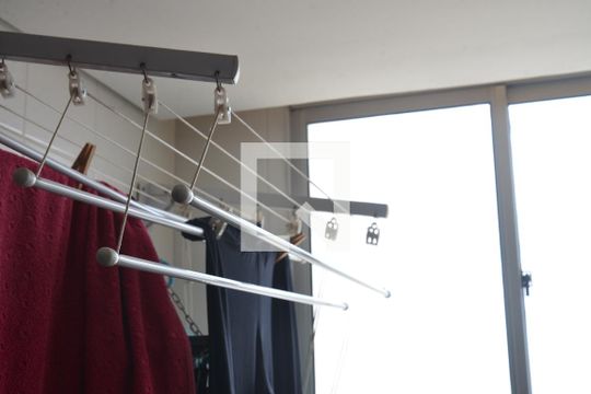 Área de Serviço de apartamento à venda com 2 quartos, 51m² em Utinga, Santo André