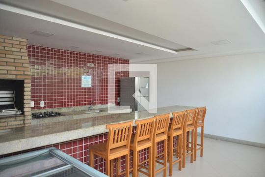 Área comum - Churrasqueira de apartamento à venda com 2 quartos, 51m² em Utinga, Santo André