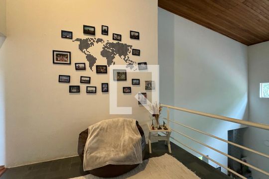 Hall de casa de condomínio para alugar com 4 quartos, 341m² em Alphaville 05, Santana de Parnaíba