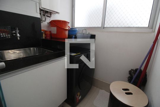 Área de Serviço de apartamento à venda com 2 quartos, 63m² em Vila Esperança, São Paulo