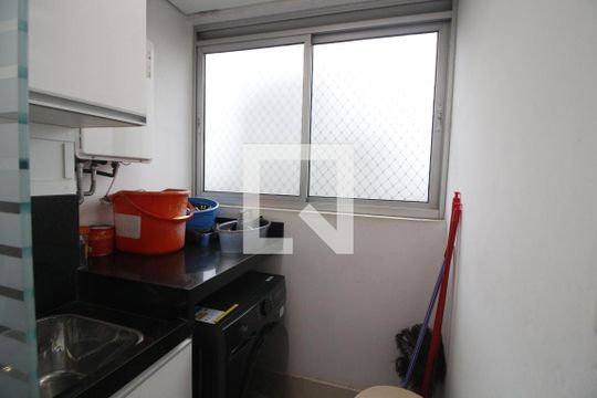 Área de Serviço de apartamento à venda com 2 quartos, 63m² em Vila Esperança, São Paulo
