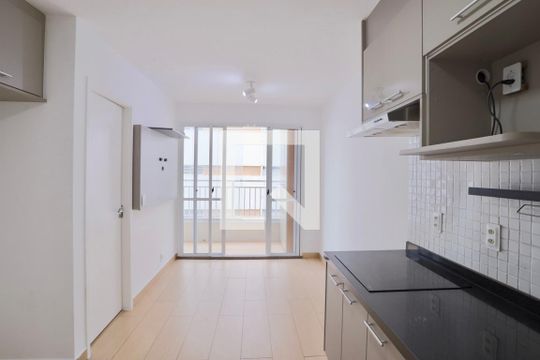 Sala/Cozinha de apartamento para alugar com 1 quarto, 33m² em Belém, São Paulo