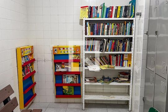 Área comum - Cantinho da Leitura de apartamento à venda com 2 quartos, 68m² em Recreio dos Bandeirantes, Rio de Janeiro