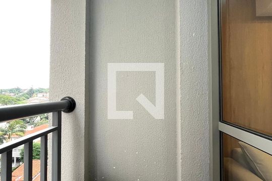 Varanda Sala/Cozinha de apartamento para alugar com 1 quarto, 29m² em Jardim Prudência, São Paulo
