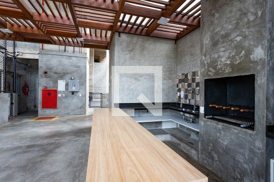 Área comum - Churrasqueira de apartamento à venda com 2 quartos, 40m² em Centro, Diadema