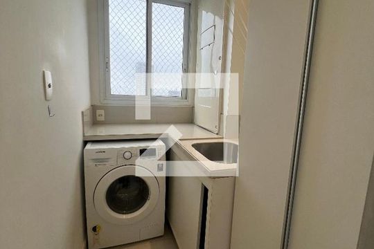 Área de Serviço de apartamento à venda com 2 quartos, 78m² em Vila da Serra, Nova Lima