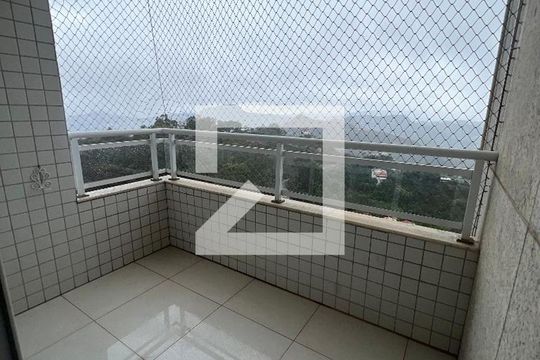 Varanda da Sala de apartamento à venda com 2 quartos, 78m² em Vila da Serra, Nova Lima