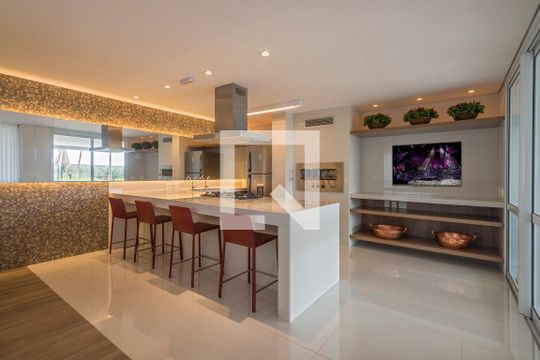 Área comum de apartamento à venda com 2 quartos, 78m² em Vila da Serra, Nova Lima