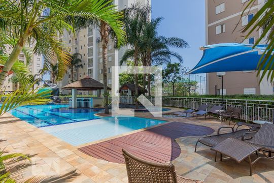 Área comum - Piscina de apartamento para alugar com 3 quartos, 79m² em Swift, Campinas