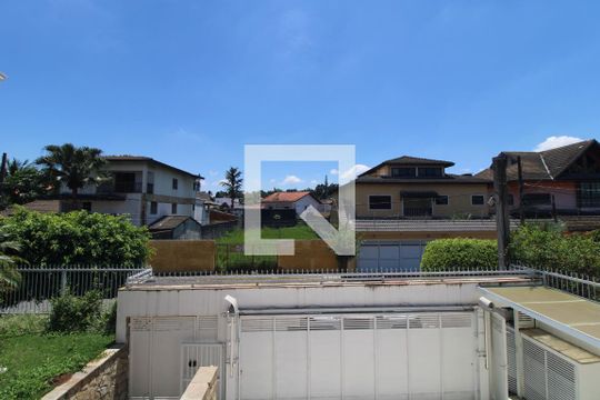 Vista da sacada da suíte 1 de casa à venda com 4 quartos, 600m² em Interlagos, São Paulo