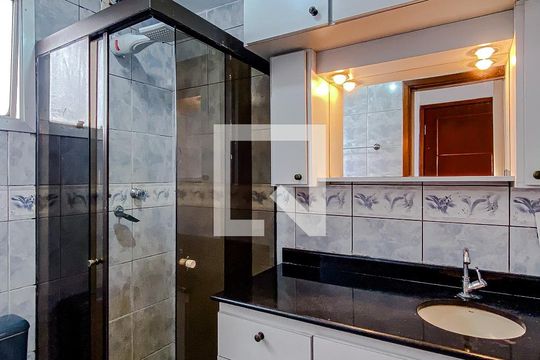Banheiro da Suíte de apartamento para alugar com 2 quartos, 78m² em Mooca, São Paulo