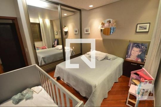 Quarto de apartamento à venda com 4 quartos, 276m² em Funcionários, Belo Horizonte