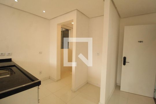 Cozinha de apartamento para alugar com 1 quarto, 52m² em Oriçó, Gravataí