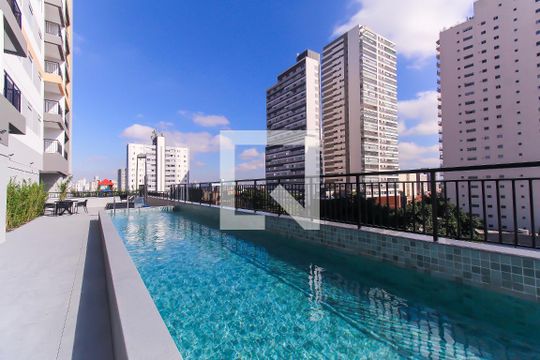 Área comum - Piscina de apartamento à venda com 2 quartos, 53m² em Belenzinho, São Paulo
