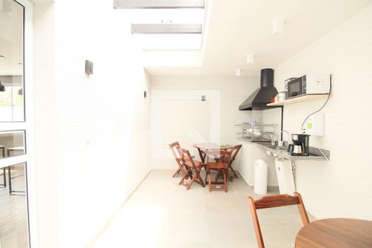 Área comum - Churrasqueira de apartamento à venda com 2 quartos, 34m² em Vila Andrade, São Paulo