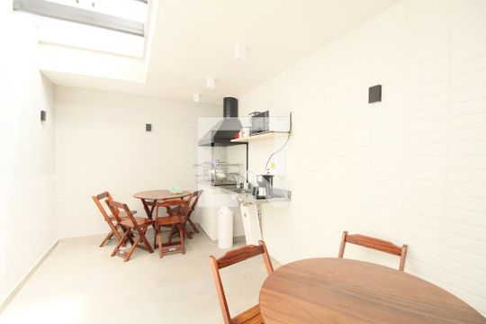 Área comum - Churrasqueira de apartamento à venda com 2 quartos, 34m² em Vila Andrade, São Paulo
