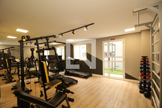 Área comum - Academia de apartamento à venda com 2 quartos, 34m² em Vila Andrade, São Paulo