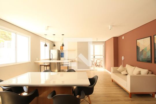 Área comum - Salão de festas de apartamento à venda com 2 quartos, 34m² em Vila Andrade, São Paulo