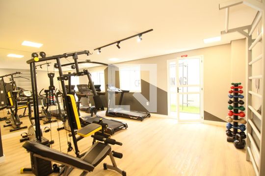 Área comum - Academia de apartamento à venda com 2 quartos, 34m² em Vila Andrade, São Paulo