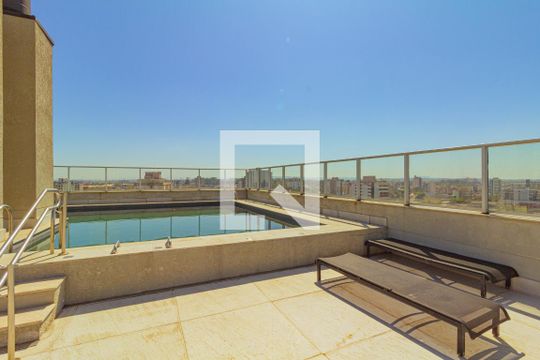 Área comum - Piscina de kitnet/studio à venda com 1 quarto, 38m² em Centro, Canoas