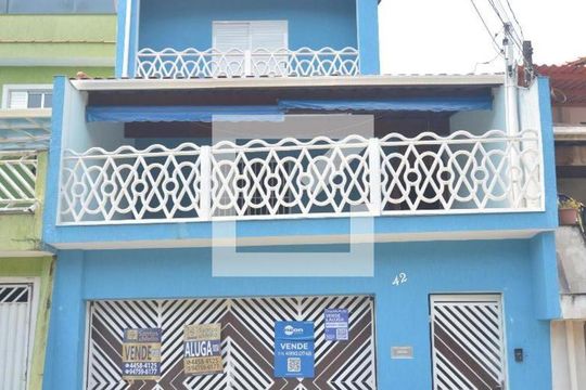 Fachada de casa à venda com 6 quartos, 259m² em Jardim Marek, Santo André