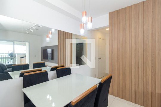 Sala de Jantar de apartamento para alugar com 2 quartos, 74m² em Tatuapé, São Paulo