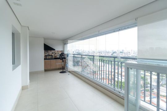 Varanda de apartamento para alugar com 2 quartos, 74m² em Tatuapé, São Paulo