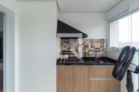 Churrasqueira de apartamento para alugar com 2 quartos, 74m² em Tatuapé, São Paulo