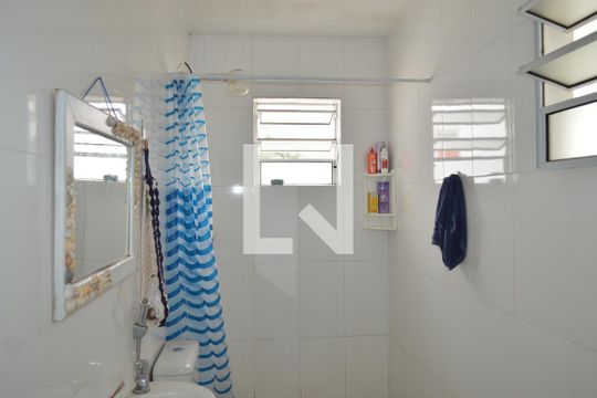 Banheiro da Suíte de casa à venda com 2 quartos, 120m² em Vila Clementino, São Paulo