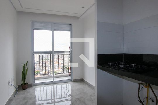 Sala de apartamento para alugar com 1 quarto, 32m² em Vila Tolstoi, São Paulo