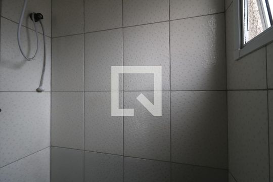Banheiro da Suíte - Box de apartamento à venda com 2 quartos, 67m² em Parque das Nações, Santo André