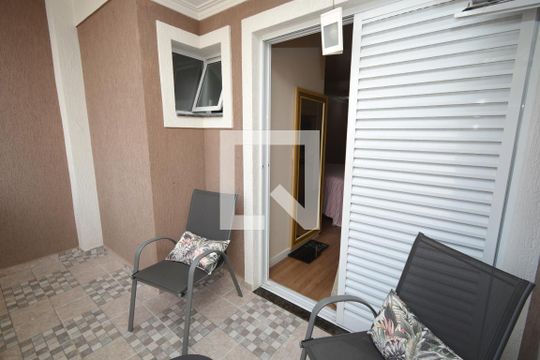 Varanda da Suíte 1 de casa para alugar com 3 quartos, 131m² em Vila Isa, São Paulo